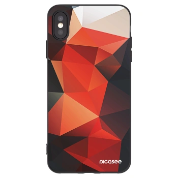 Picasee silikonový černý obal pro Apple iPhone XS Max - Wallpaper 2