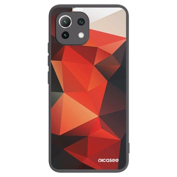 Picasee silikonový černý obal pro Xiaomi 11 Lite 5G NE - Wallpaper 2