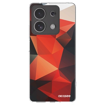 Picasee silikonový průhledný obal pro Xiaomi Redmi Note 13 4G - Wallpaper 2