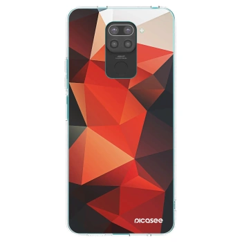 Picasee silikonový černý obal pro Xiaomi Redmi Note 9 - Wallpaper 2