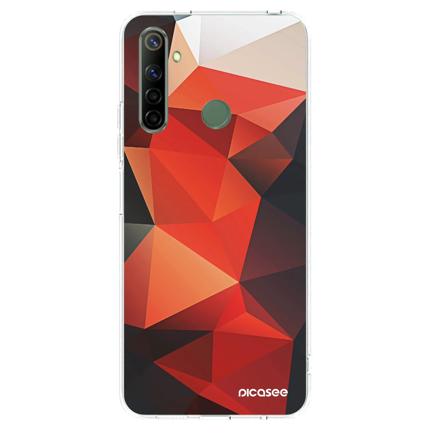 Picasee silikonový průhledný obal pro Realme 6i - Wallpaper 2