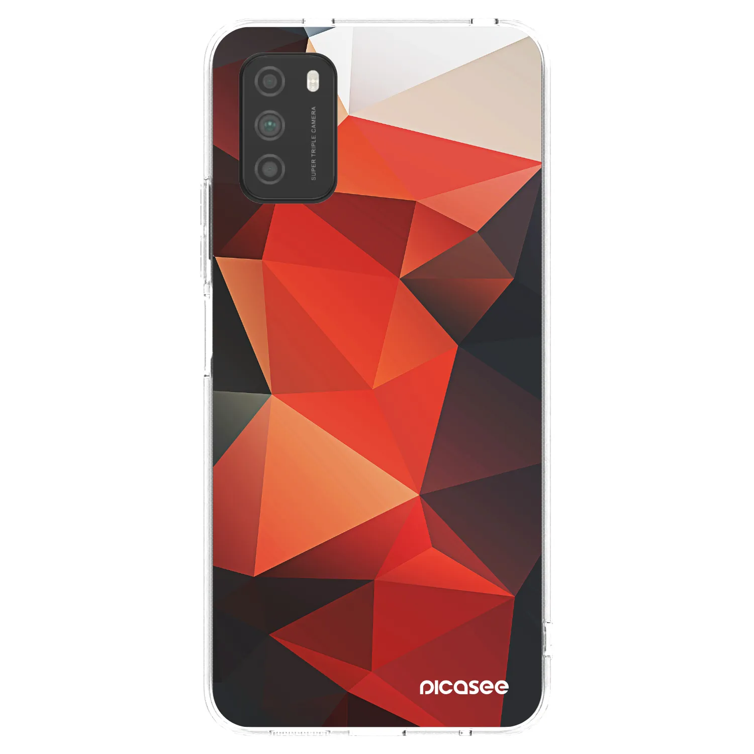 Picasee silikonový průhledný obal pro Xiaomi Poco M3 - Wallpaper 2