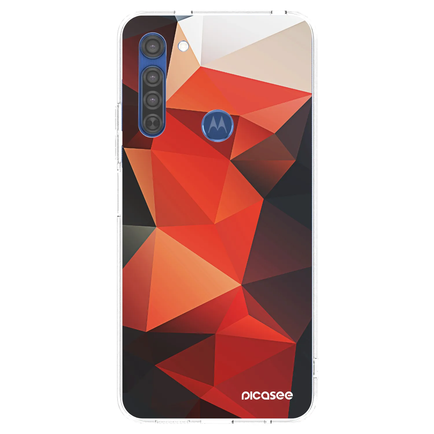 Picasee silikonový průhledný obal pro Motorola Moto G8 - Wallpaper 2