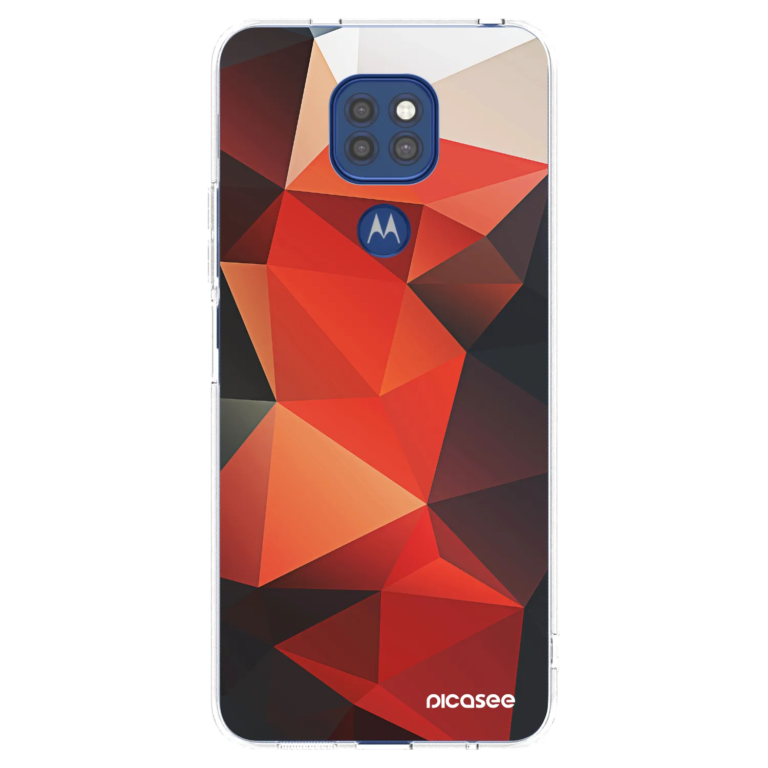 Picasee silikonový průhledný obal pro Motorola Moto G9 Play - Wallpaper 2