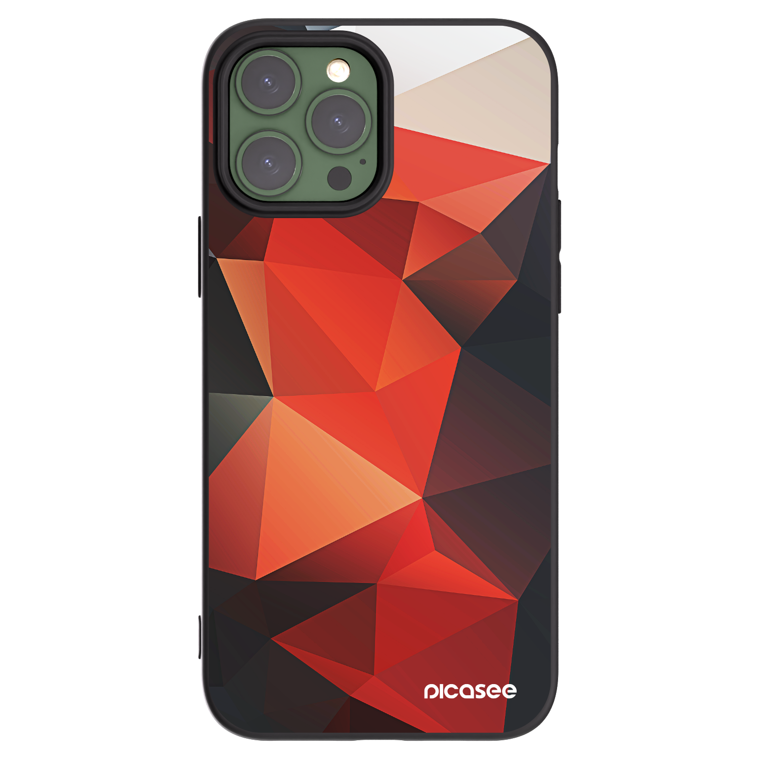 Picasee silikonový černý obal pro Apple iPhone 13 Pro Max - Wallpaper 2