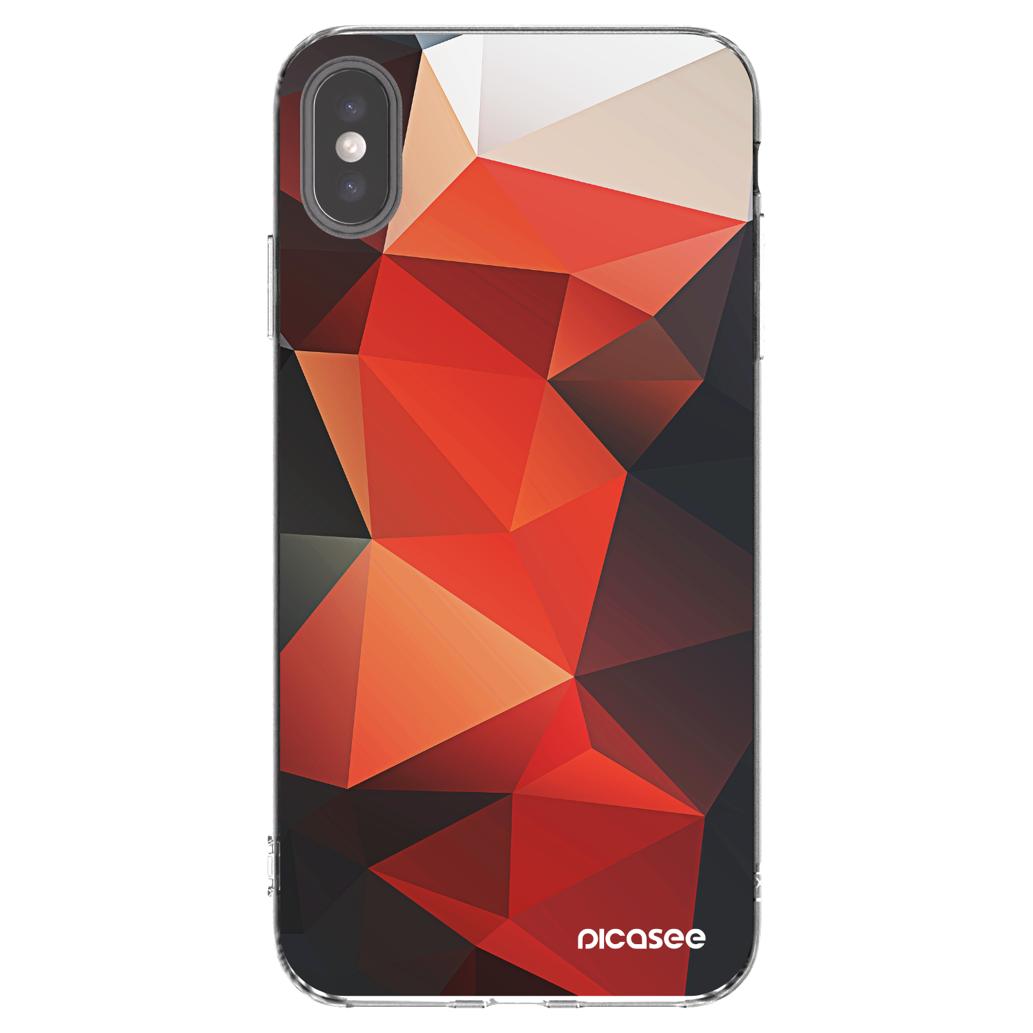 Picasee silikonový průhledný obal pro Apple iPhone XS Max - Wallpaper 2