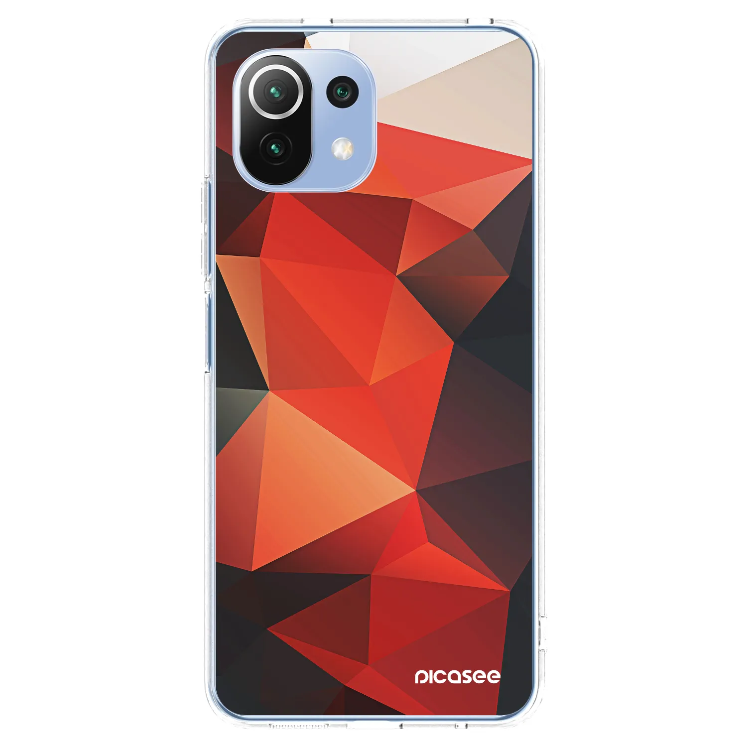 Picasee silikonový průhledný obal pro Xiaomi 11 Lite 5G NE - Wallpaper 2