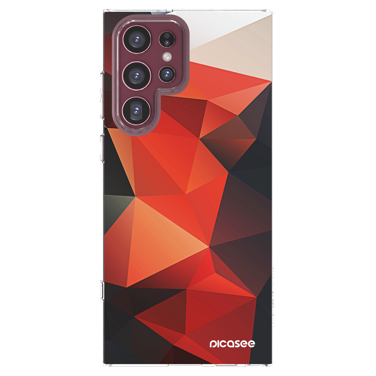 Picasee silikonový průhledný obal pro Samsung Galaxy S22 Ultra 5G - Wallpaper 2