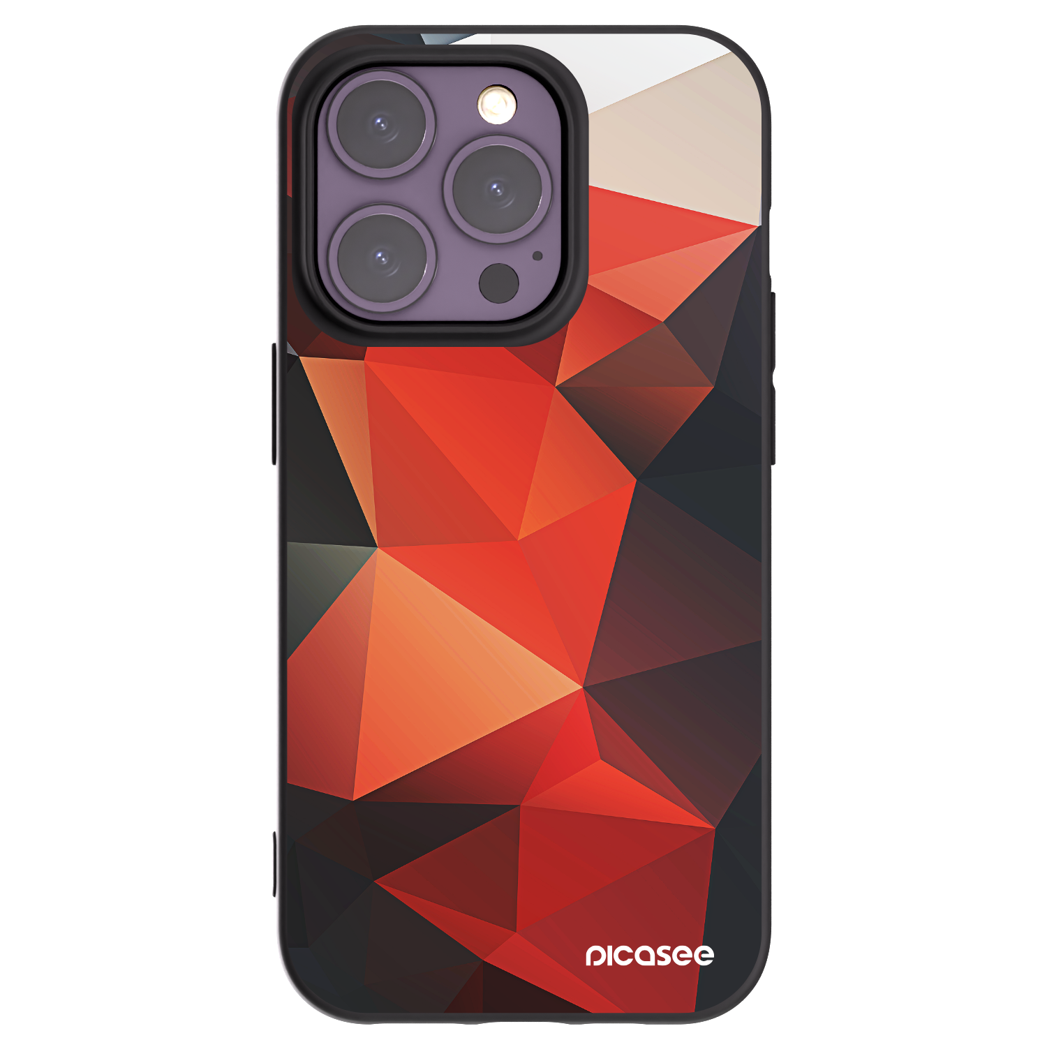 Picasee silikonový černý obal pro Apple iPhone 14 Pro - Wallpaper 2