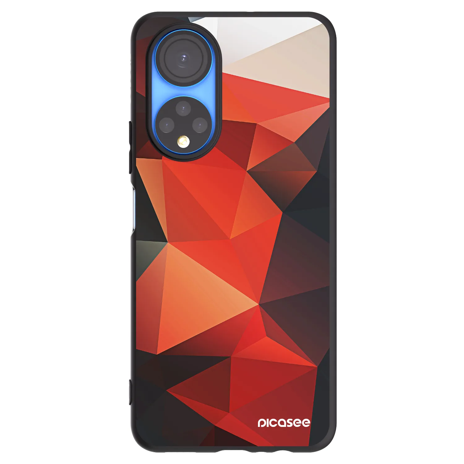 Picasee silikonový černý obal pro Honor X7 - Wallpaper 2