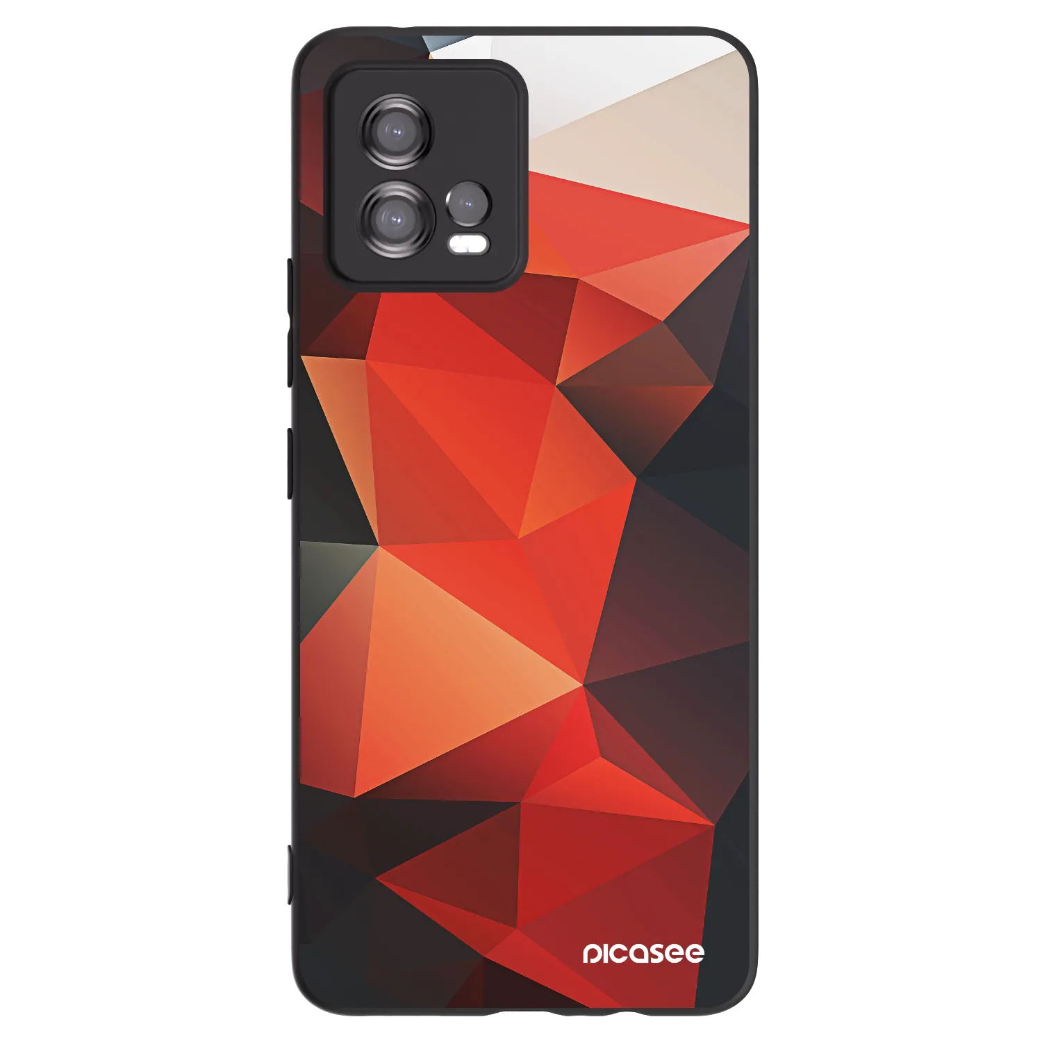 Picasee silikonový černý obal pro Motorola Moto G72 - Wallpaper 2