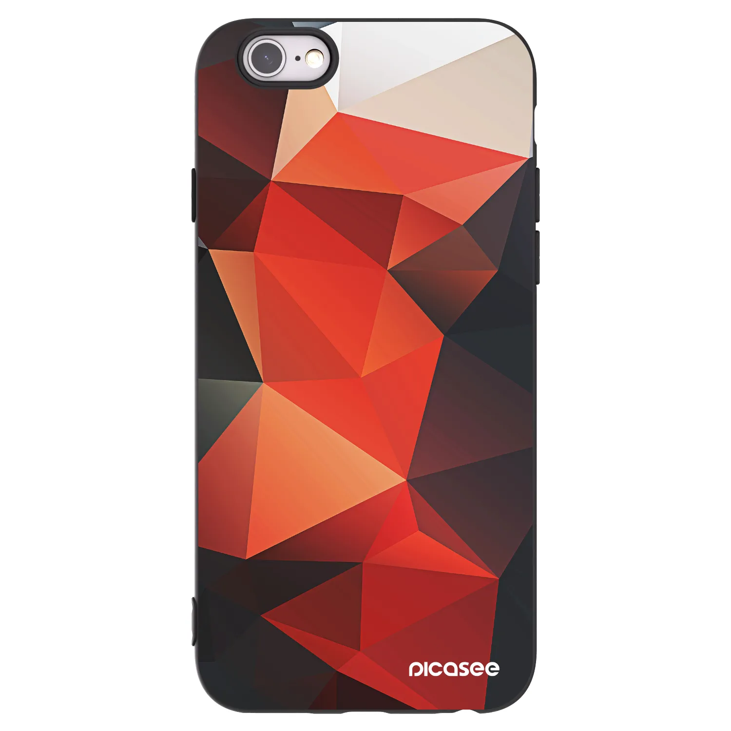 Picasee silikonový černý obal pro Apple iPhone 6/6S - Wallpaper 2