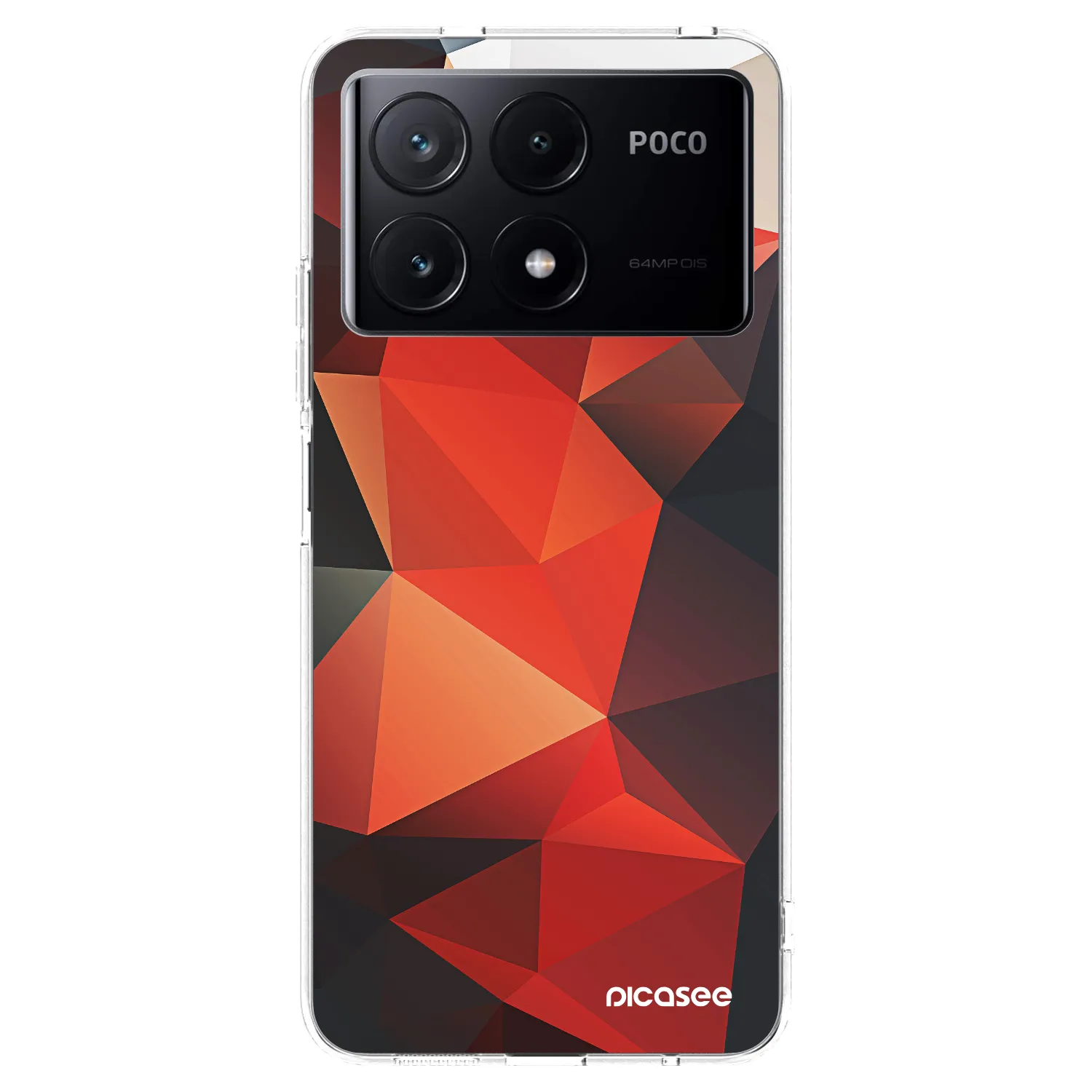 Picasee silikonový průhledný obal pro Xiaomi Poco X6 Pro - Wallpaper 2