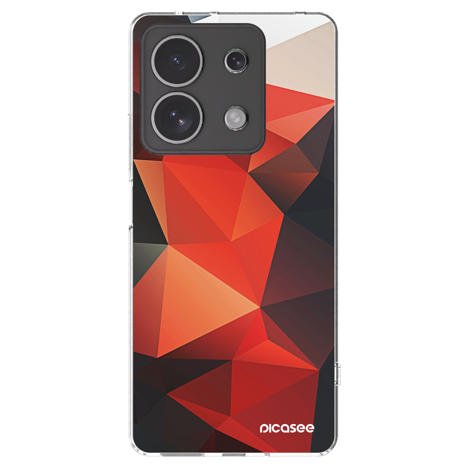 Picasee silikonový průhledný obal pro Xiaomi Redmi Note 13 4G - Wallpaper 2