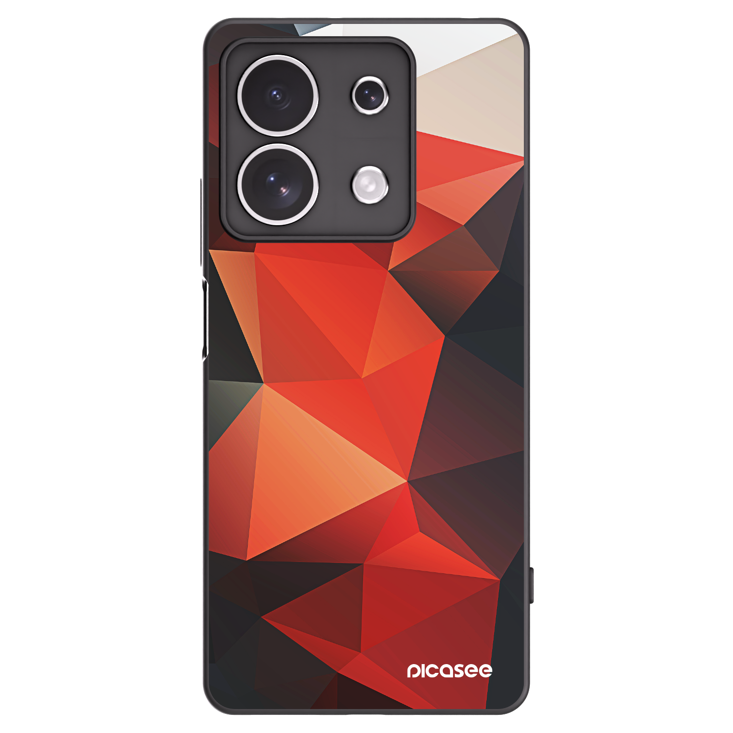 Picasee silikonový černý obal pro Xiaomi Redmi Note 13 4G - Wallpaper 2