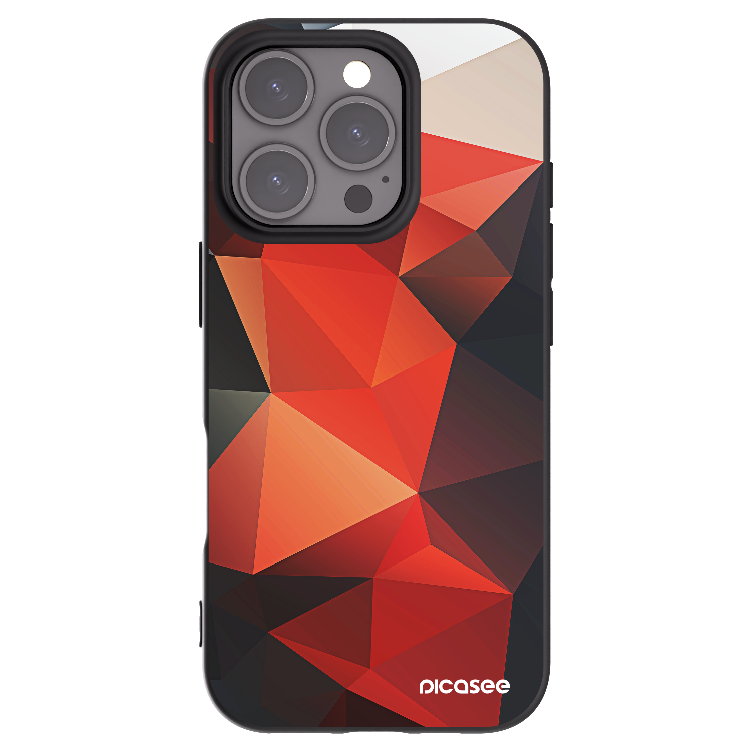 Picasee silikonový černý obal pro Apple iPhone 16 Pro - Wallpaper 2