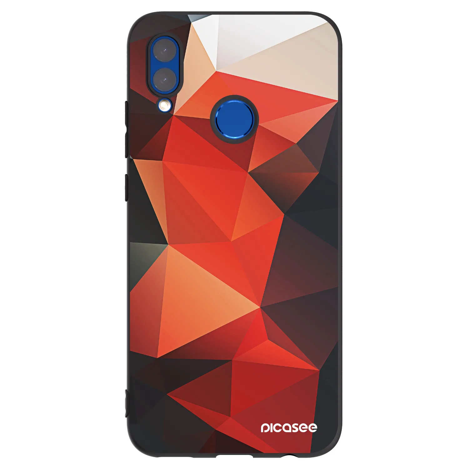 Picasee silikonový černý obal pro Honor 10 Lite - Wallpaper 2