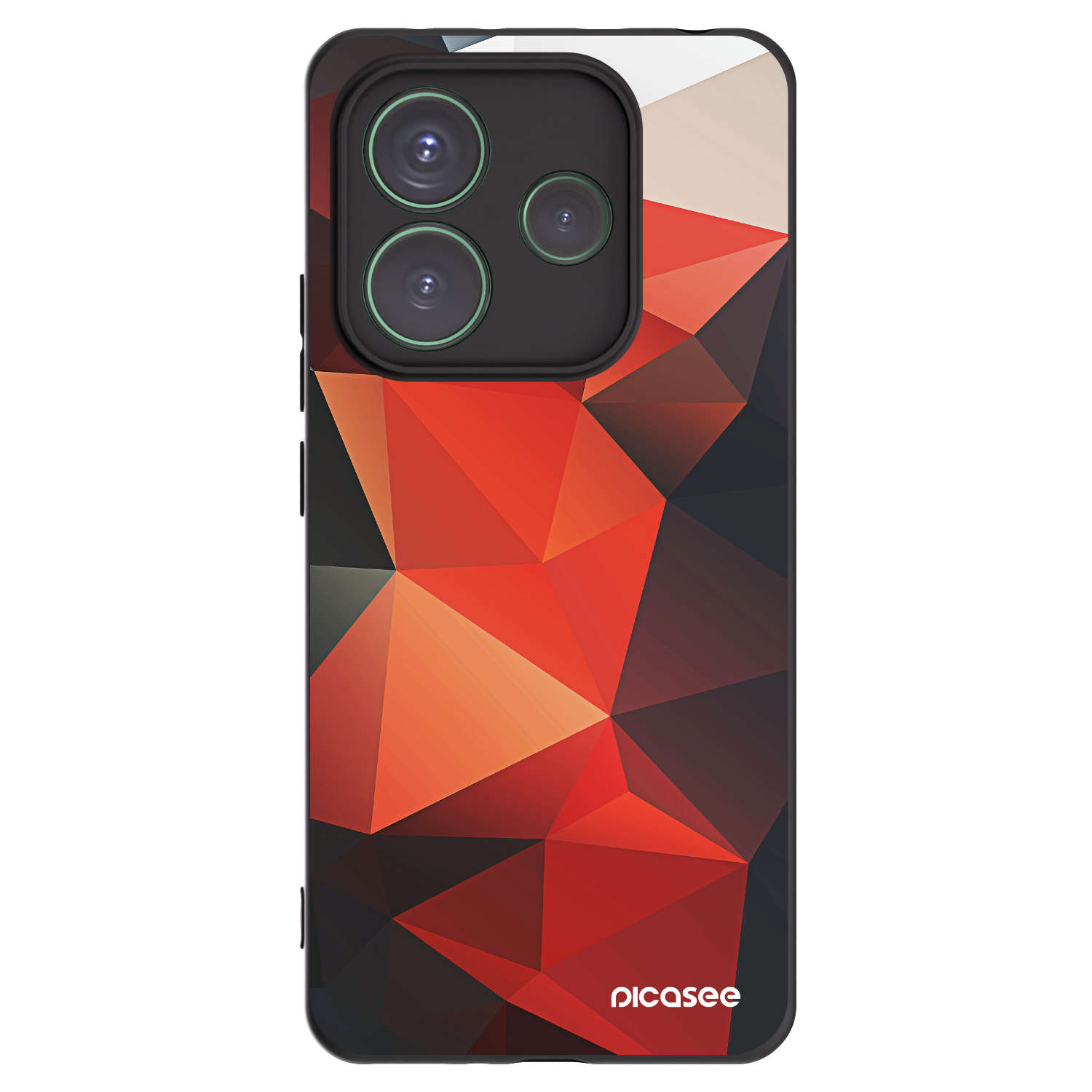 Picasee silikonový černý obal pro Xiaomi Redmi Note 14 5G - Wallpaper 2