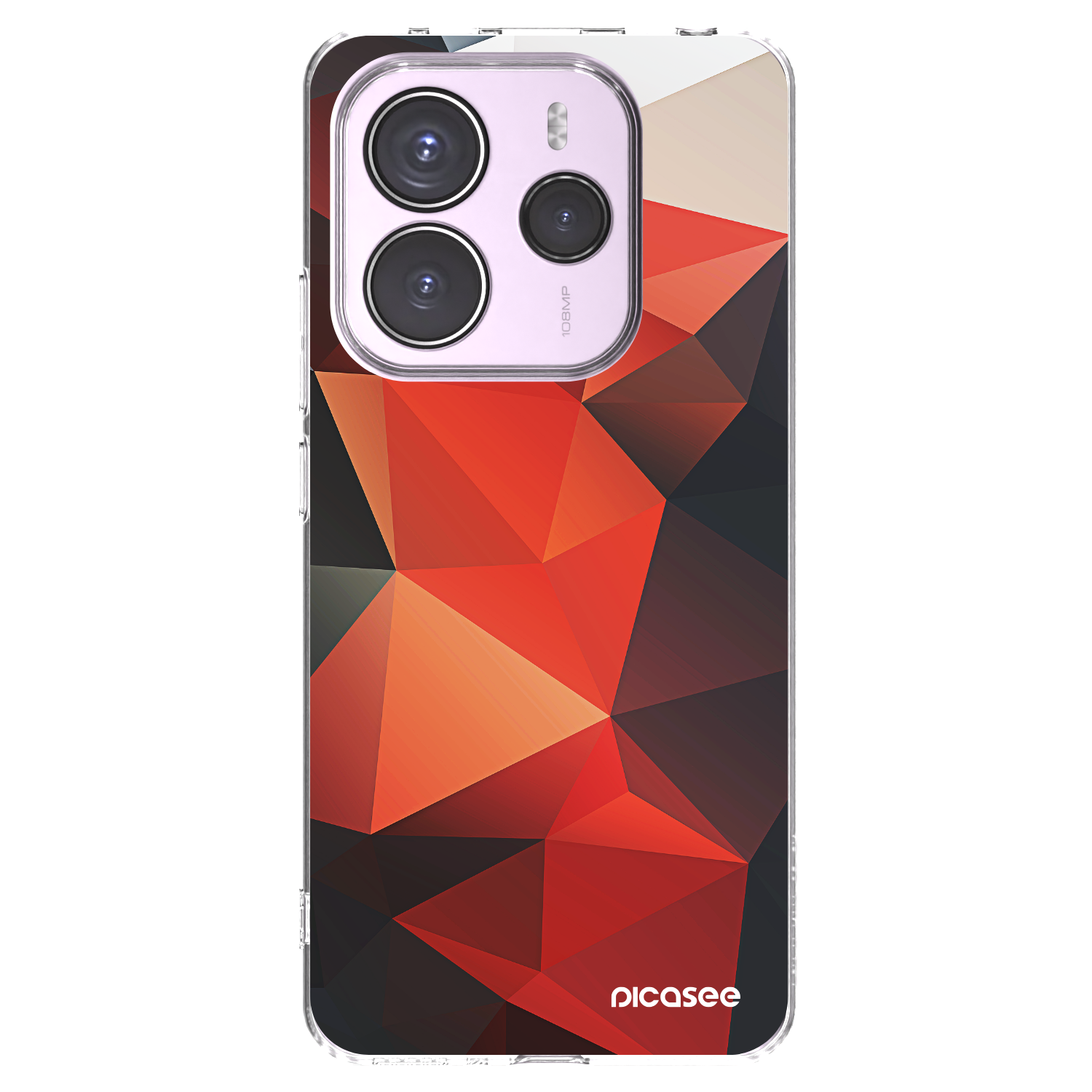 Picasee silikonový průhledný obal pro Xiaomi Redmi Note 14 5G - Wallpaper 2