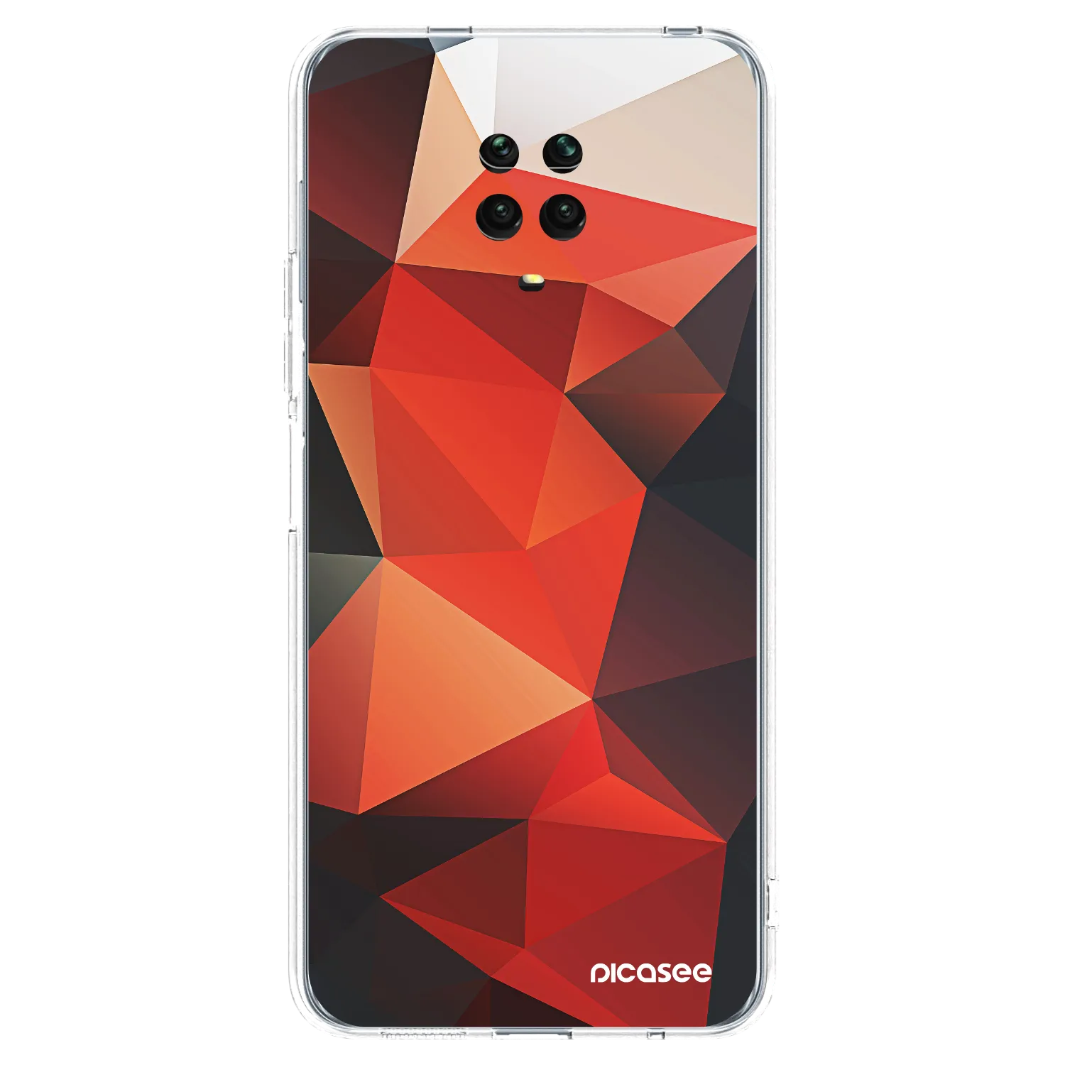 Picasee silikonový průhledný obal pro Xiaomi Redmi Note 9S - Wallpaper 2