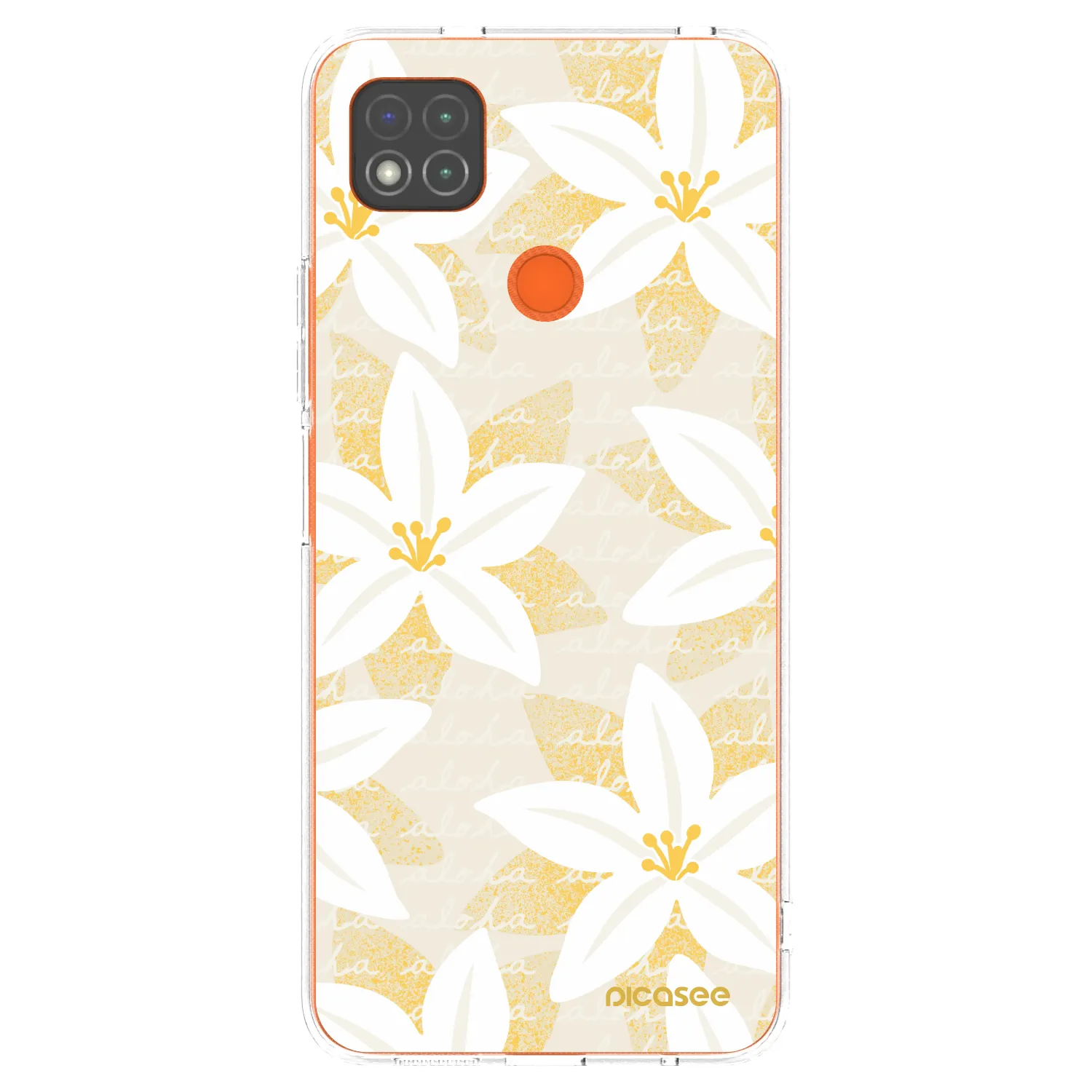 Picasee silikonový průhledný obal pro Xiaomi Redmi 9C - Island Leave
