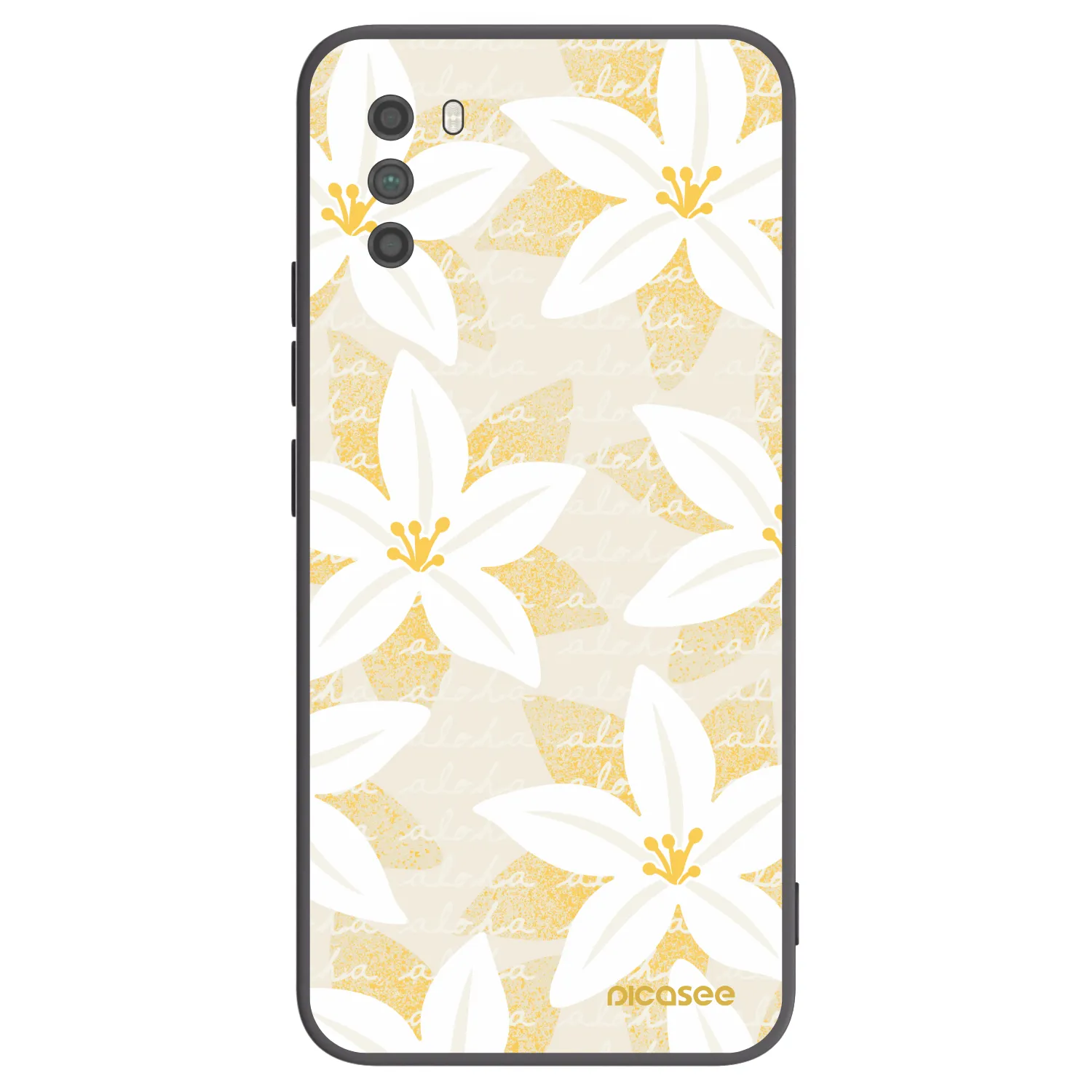 Picasee silikonový černý obal pro Xiaomi Poco M3 - Island Leave
