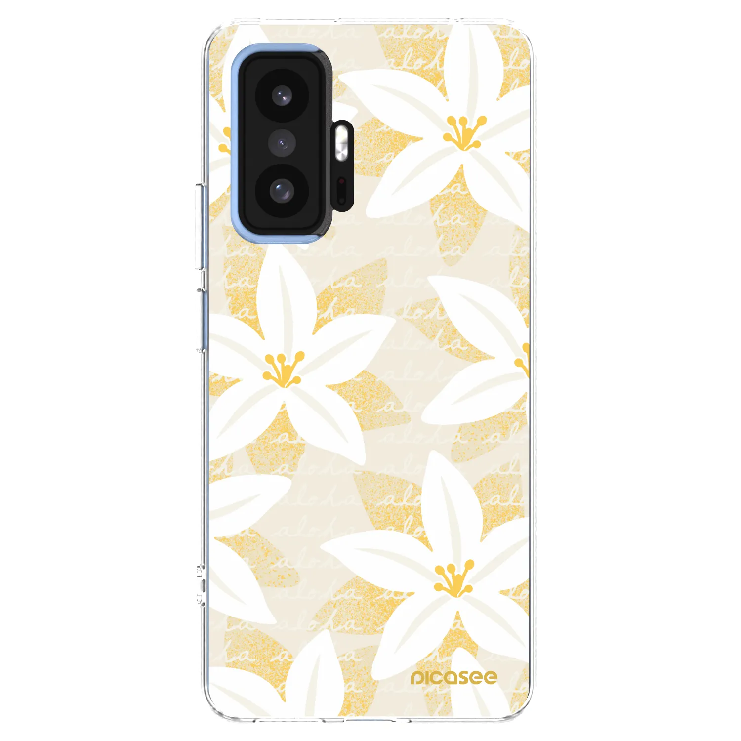 Picasee silikonový průhledný obal pro Xiaomi 11T Pro - Island Leave