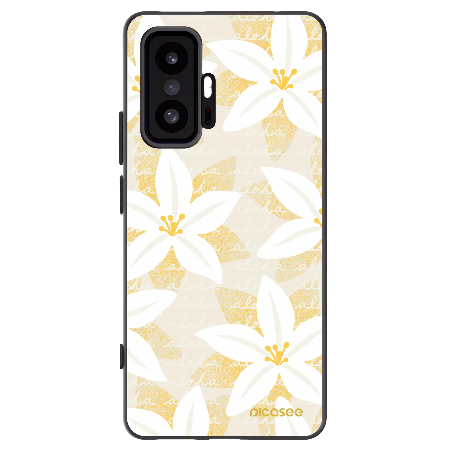 Picasee silikonový černý obal pro Xiaomi 11T Pro - Island Leave