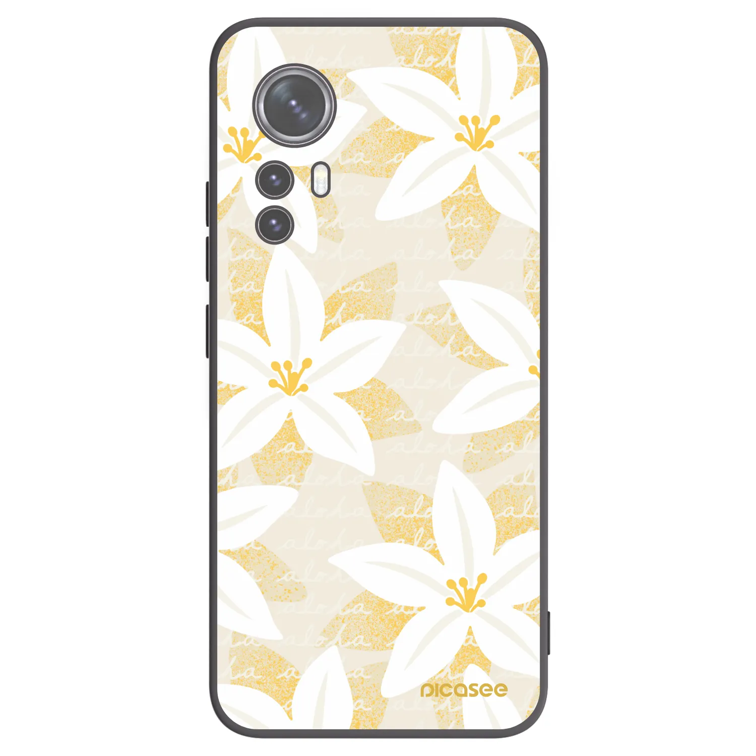 Picasee silikonový černý obal pro Xiaomi 12X - Island Leave