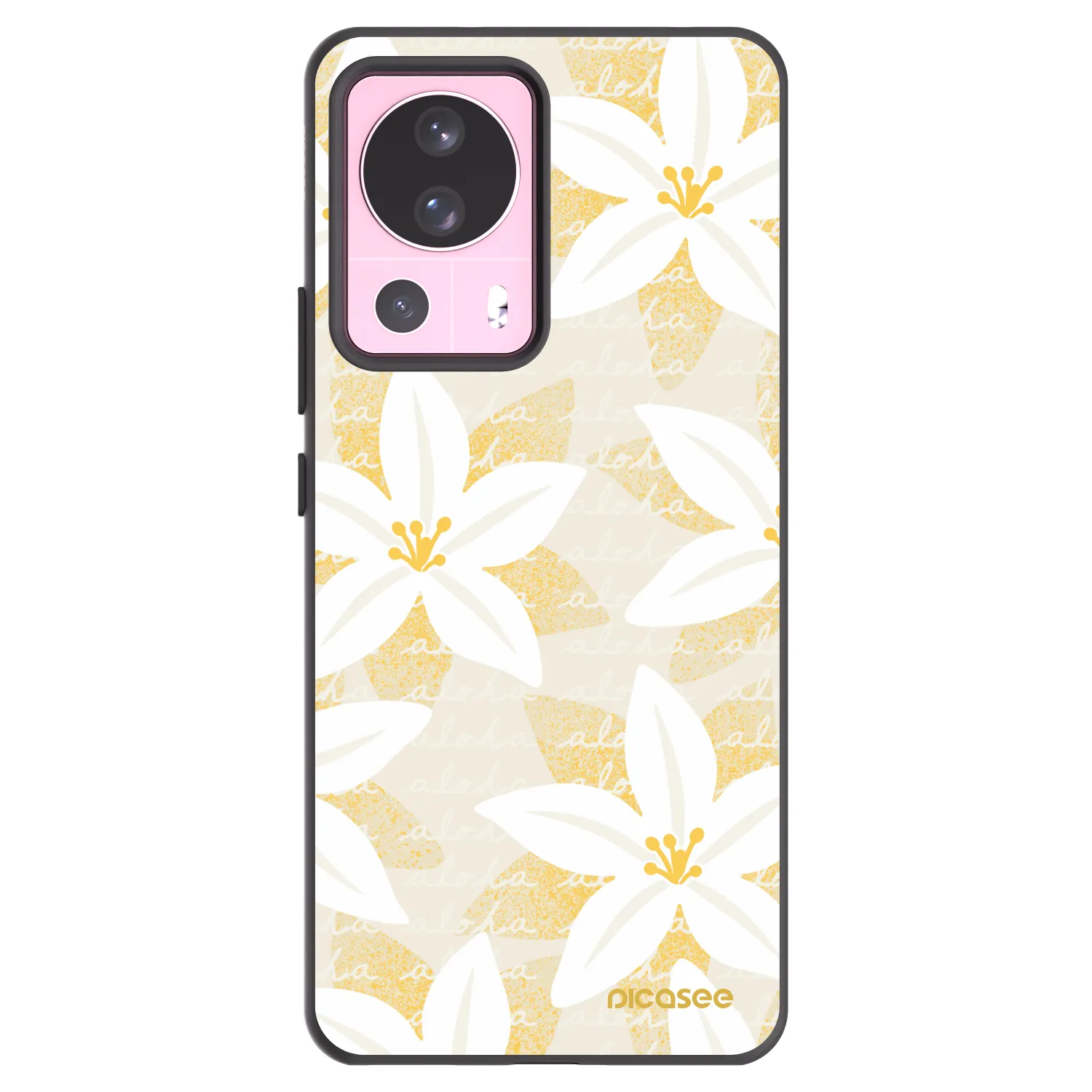 Picasee silikonový černý obal pro Xiaomi 13 Lite - Island Leave