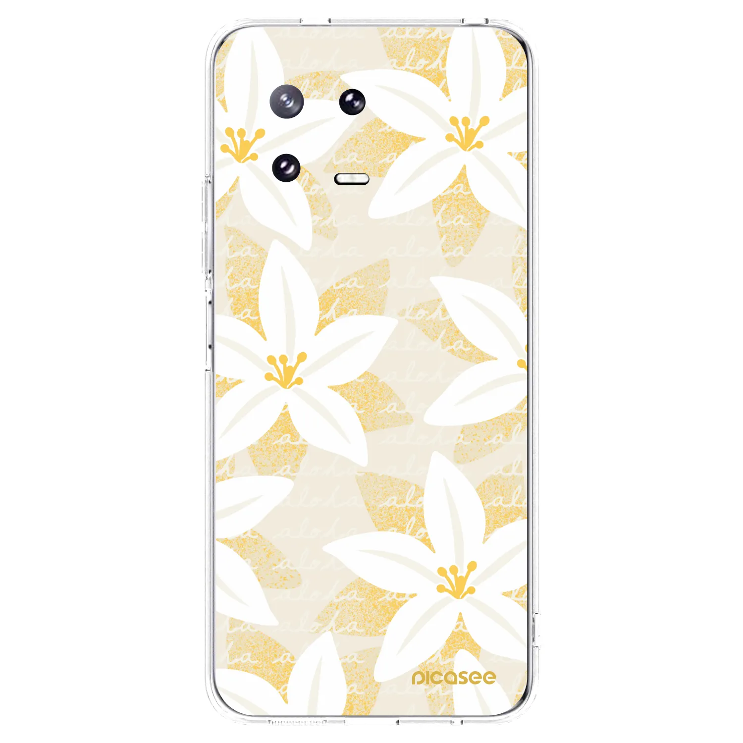 Picasee silikonový průhledný obal pro Xiaomi 13 Pro - Island Leave