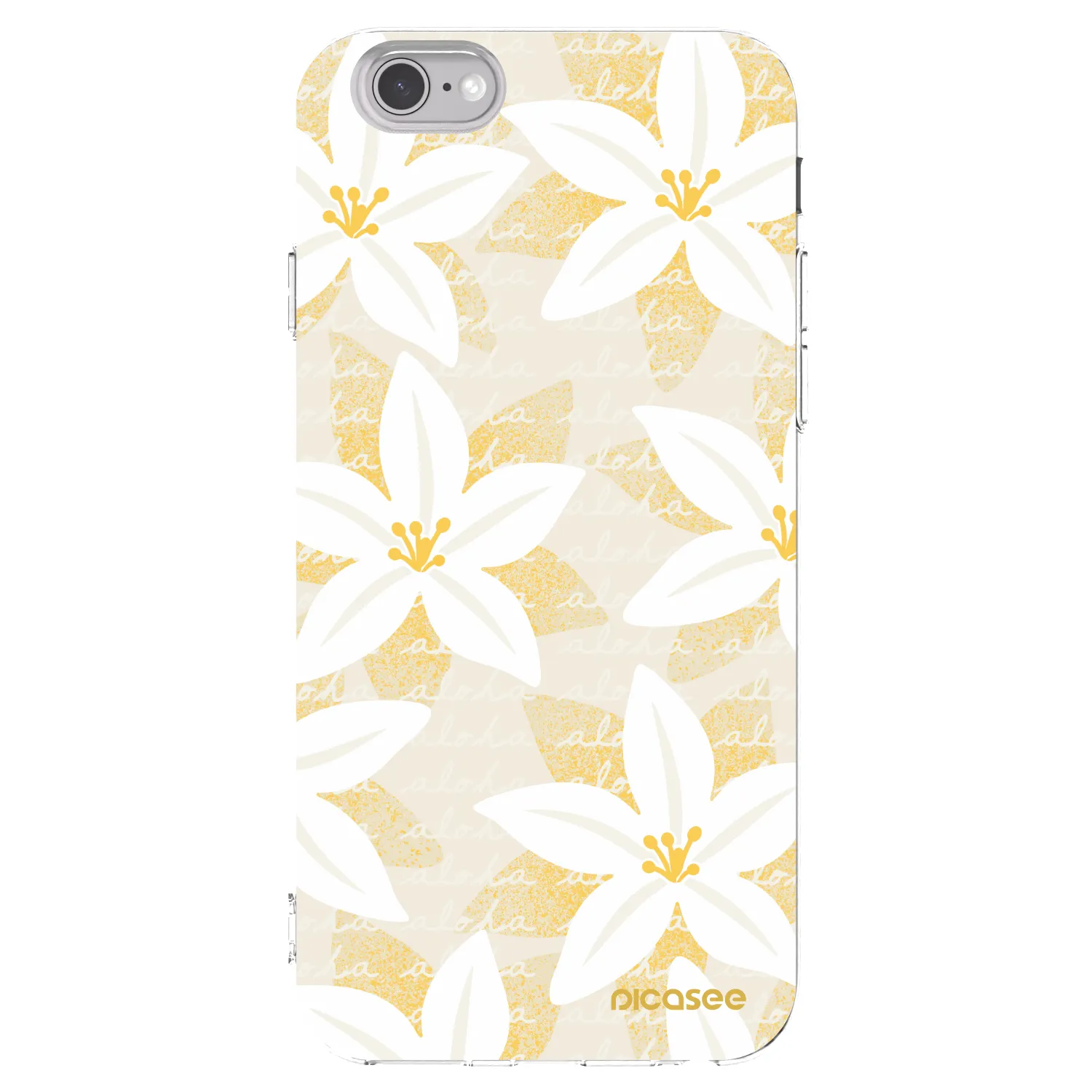 Picasee silikonový průhledný obal pro Apple iPhone 6/6S - Island Leave