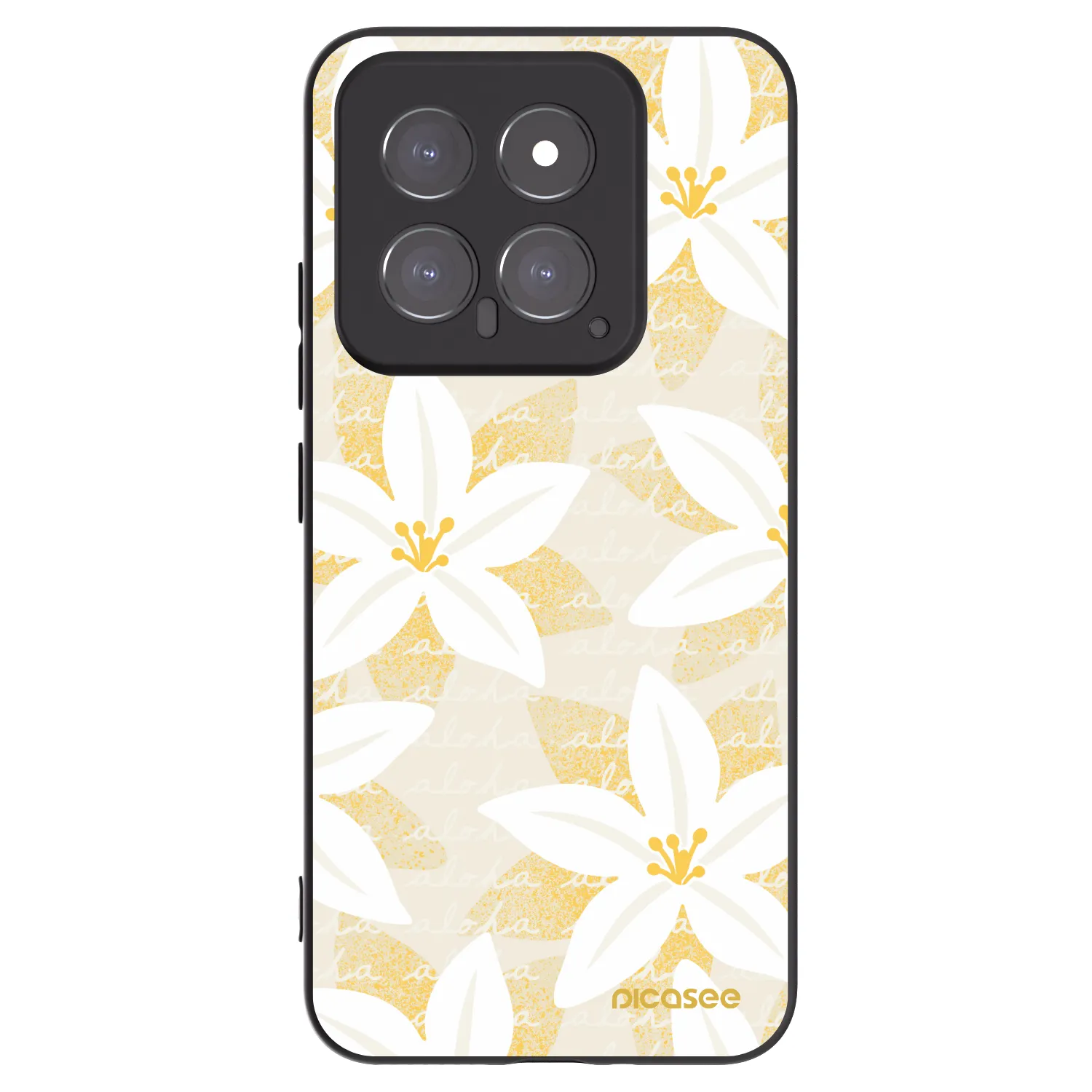 Picasee silikonový černý obal pro Xiaomi 14 - Island Leave