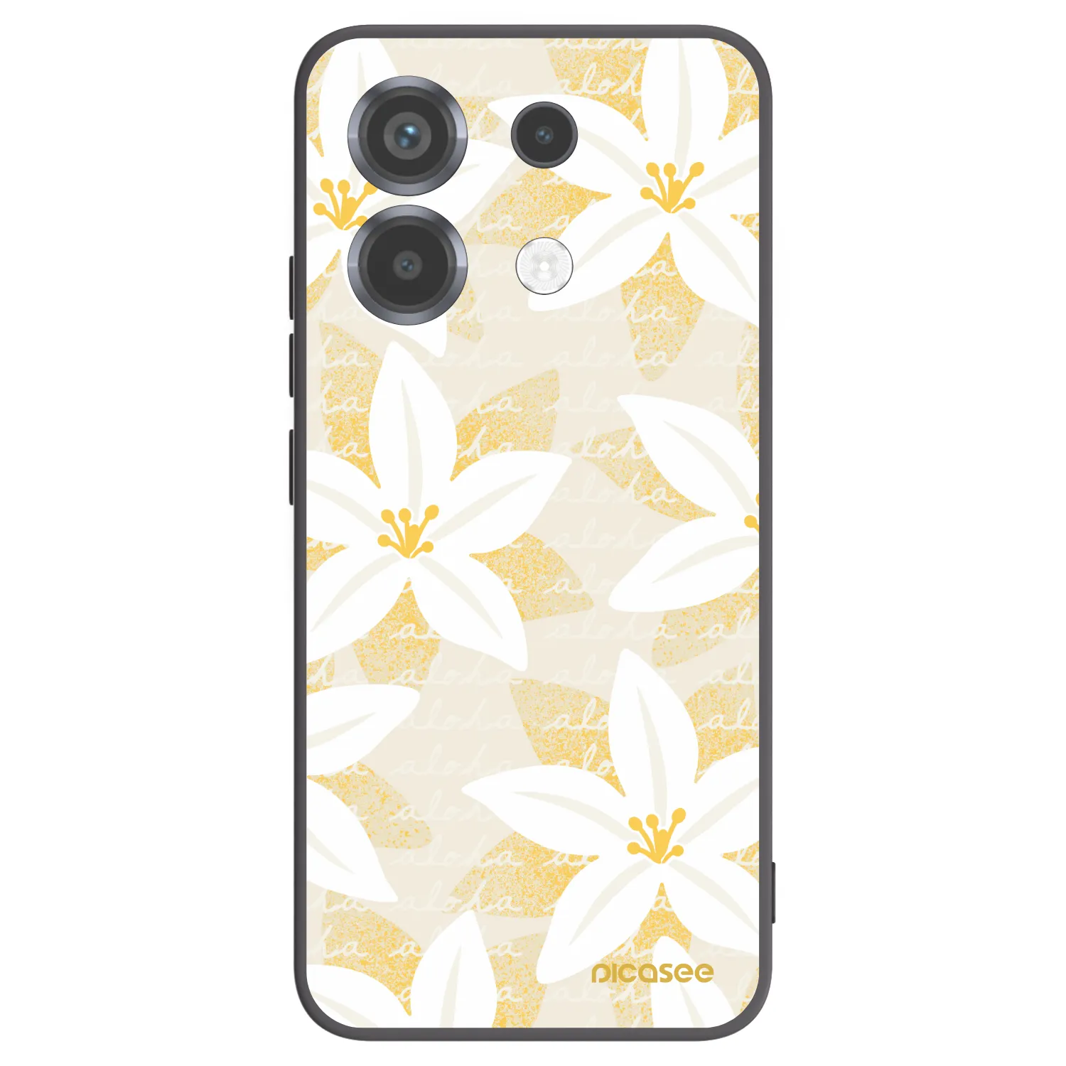 Picasee silikonový černý obal pro Xiaomi Poco X6 - Island Leave