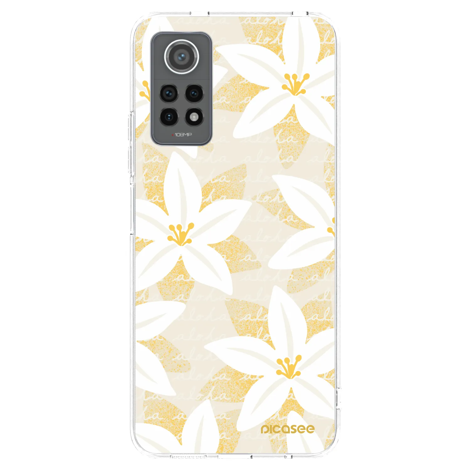 Picasee silikonový průhledný obal pro Xiaomi Redmi Note 12 Pro 4G - Island Leave