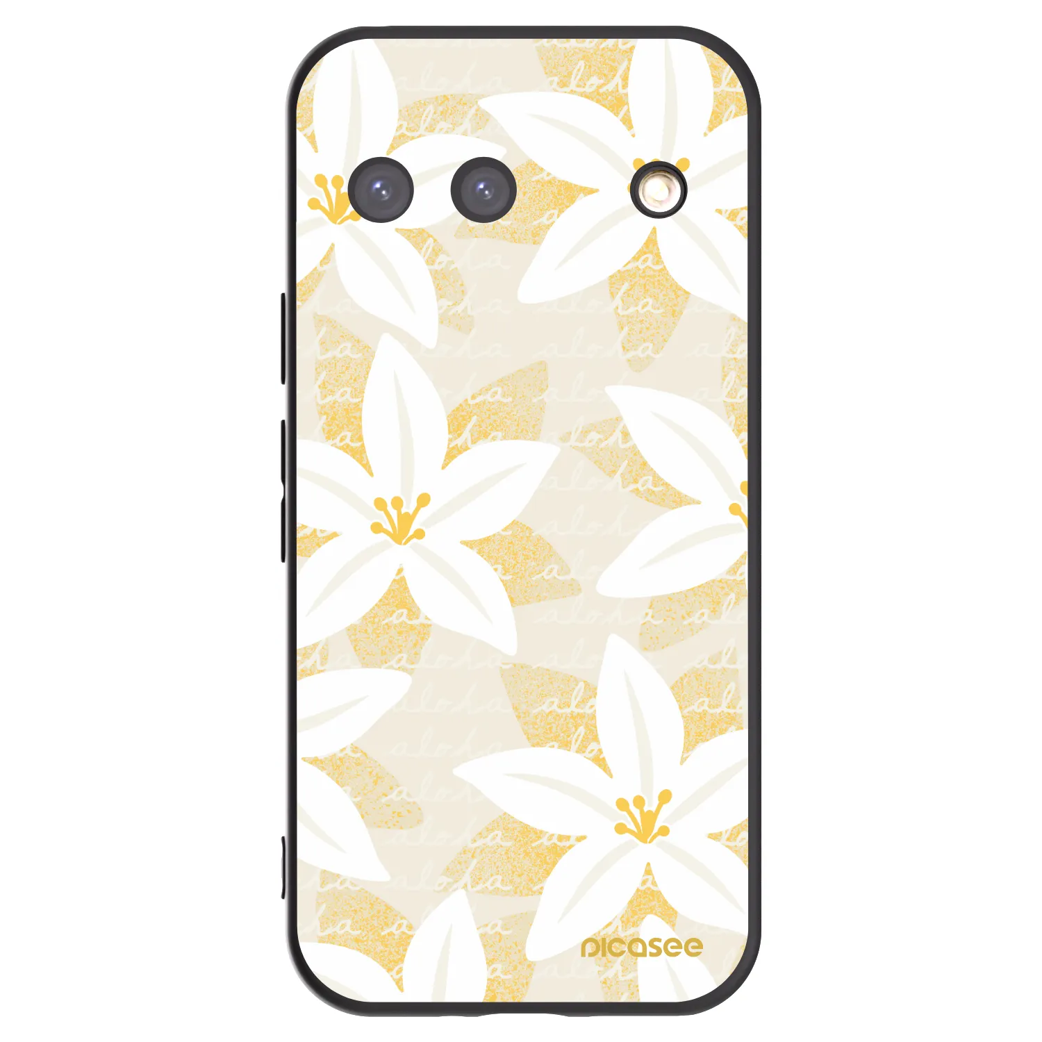 Picasee silikonový černý obal pro Google Pixel 9 - Island Leave