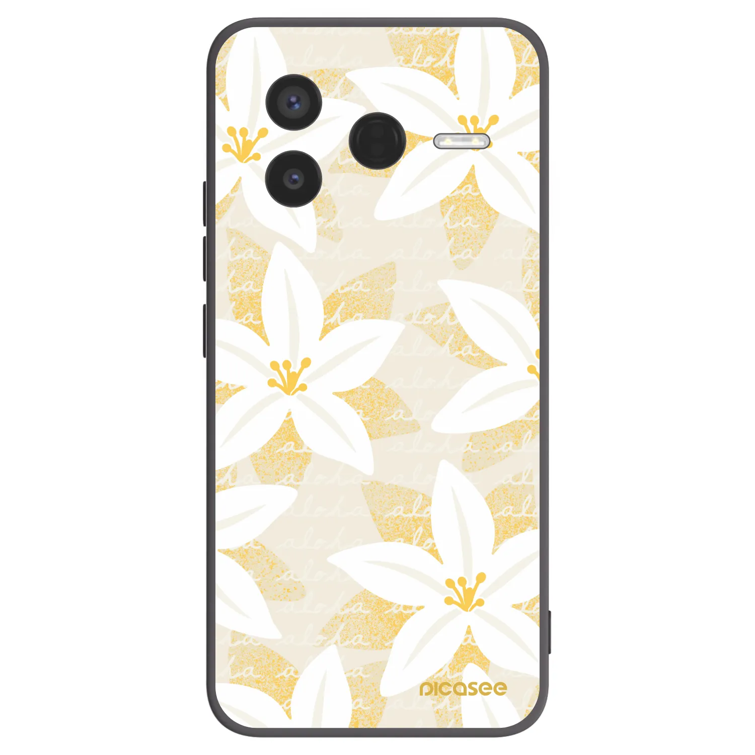 Picasee silikonový černý obal pro Xiaomi Poco F7 Pro 5G - Island Leave