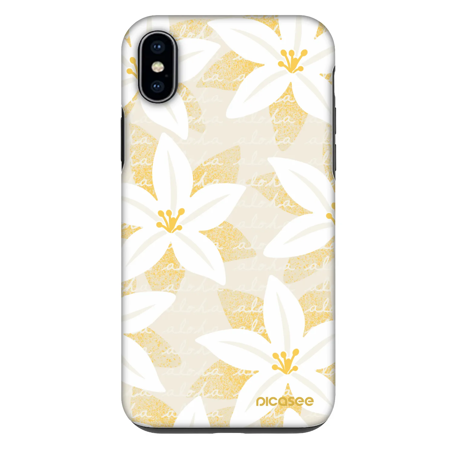 Picasee Fashion Case pro Apple iPhone XS Max - Island Leave