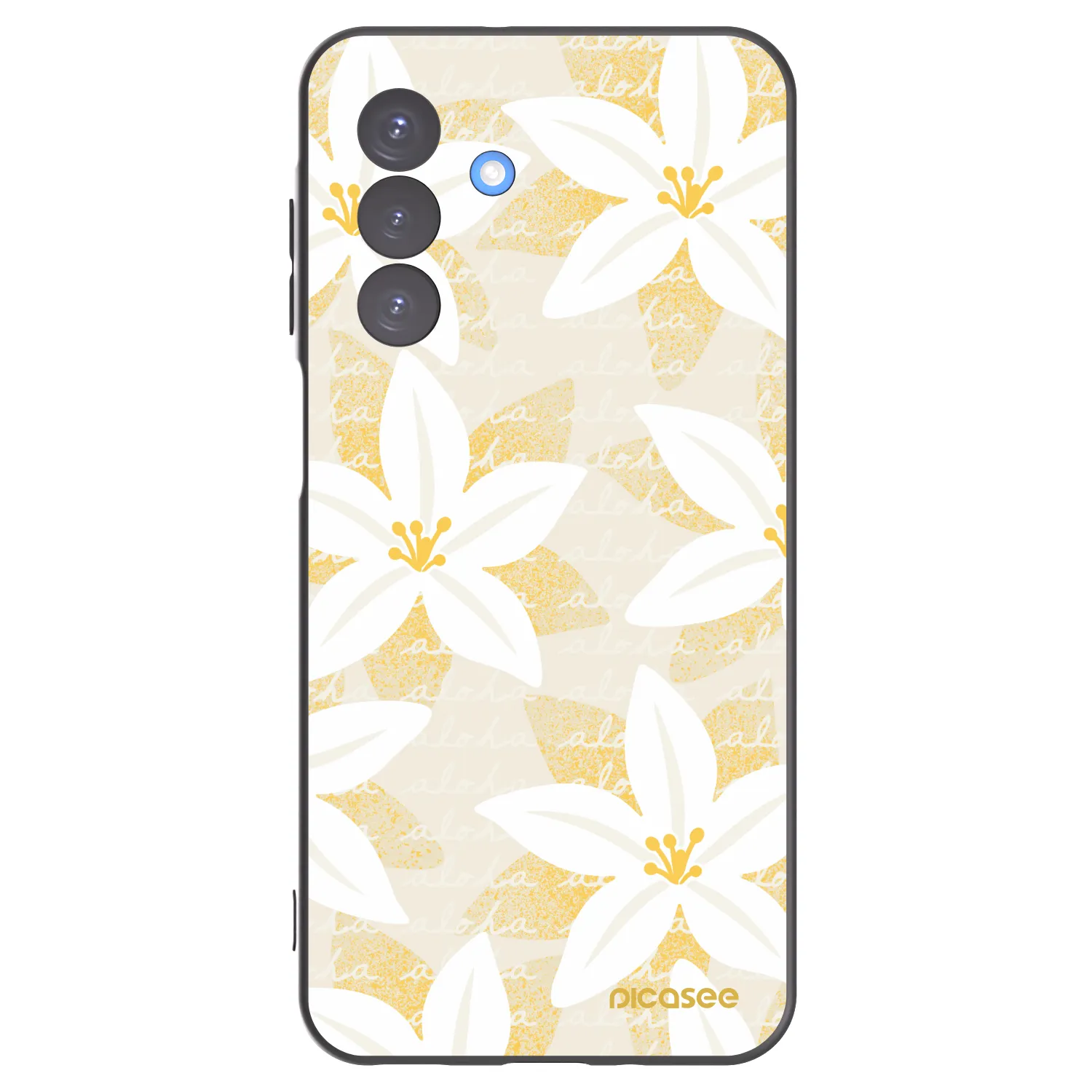 Picasee silikonový černý obal pro Samsung Galaxy A17 5G - Island Leave