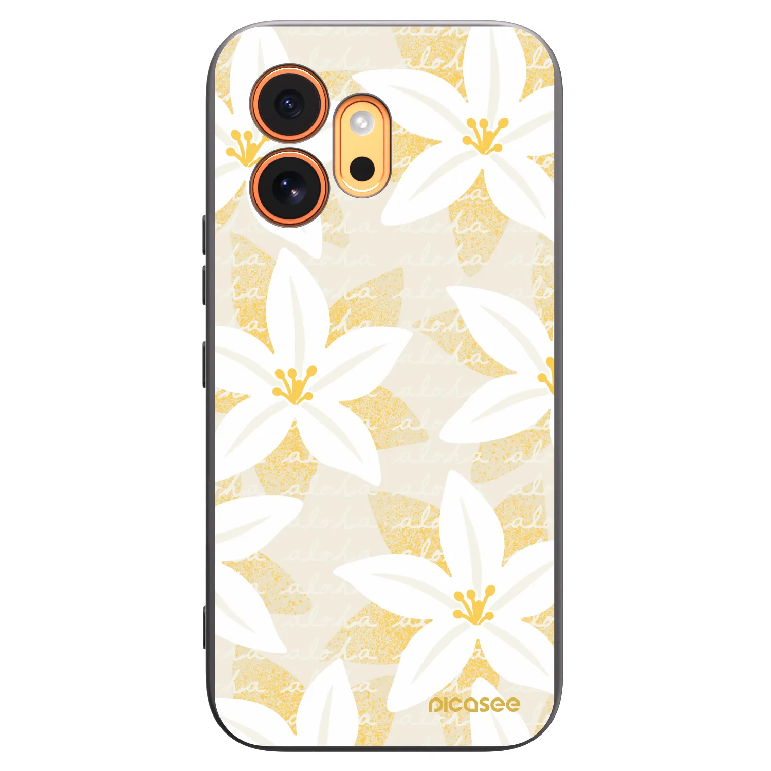 Picasee silikonový černý obal pro Honor 600 - Island Leave