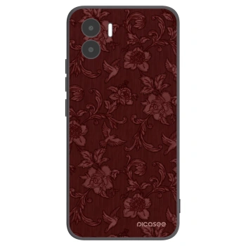 Picasee silikonový černý obal pro Xiaomi Redmi A2 - Red Elegance