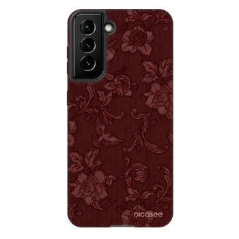 Picasee Fashion Case pro Samsung Galaxy S22 5G - Red Elegance