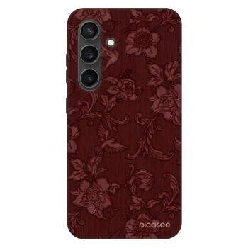 Picasee Fashion Case PowerShare pro Samsung Galaxy S24 S921B 5G - Red Elegance