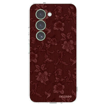 Picasee silikonový průhledný obal pro Xiaomi Redmi 15 5G - Red Elegance