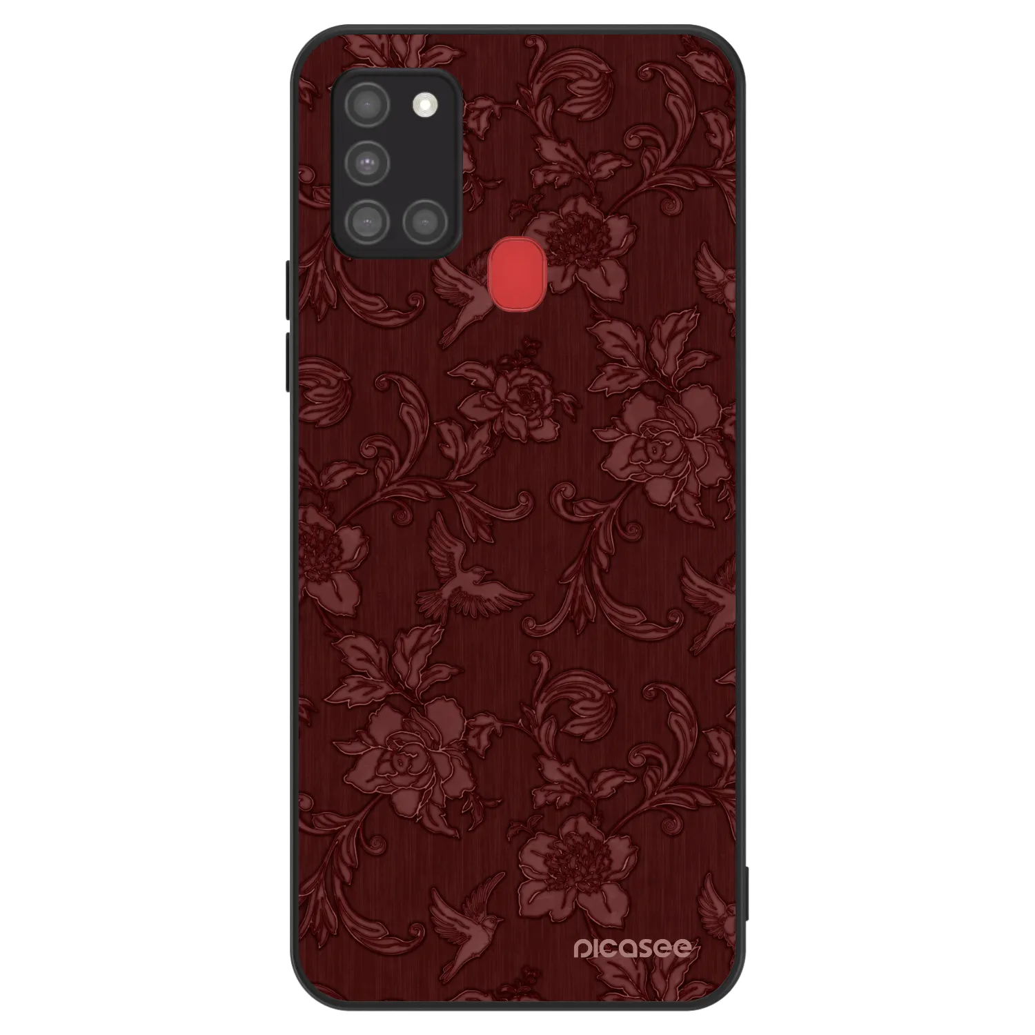 Picasee ULTIMATE CASE pro Samsung Galaxy A21s - Red Elegance