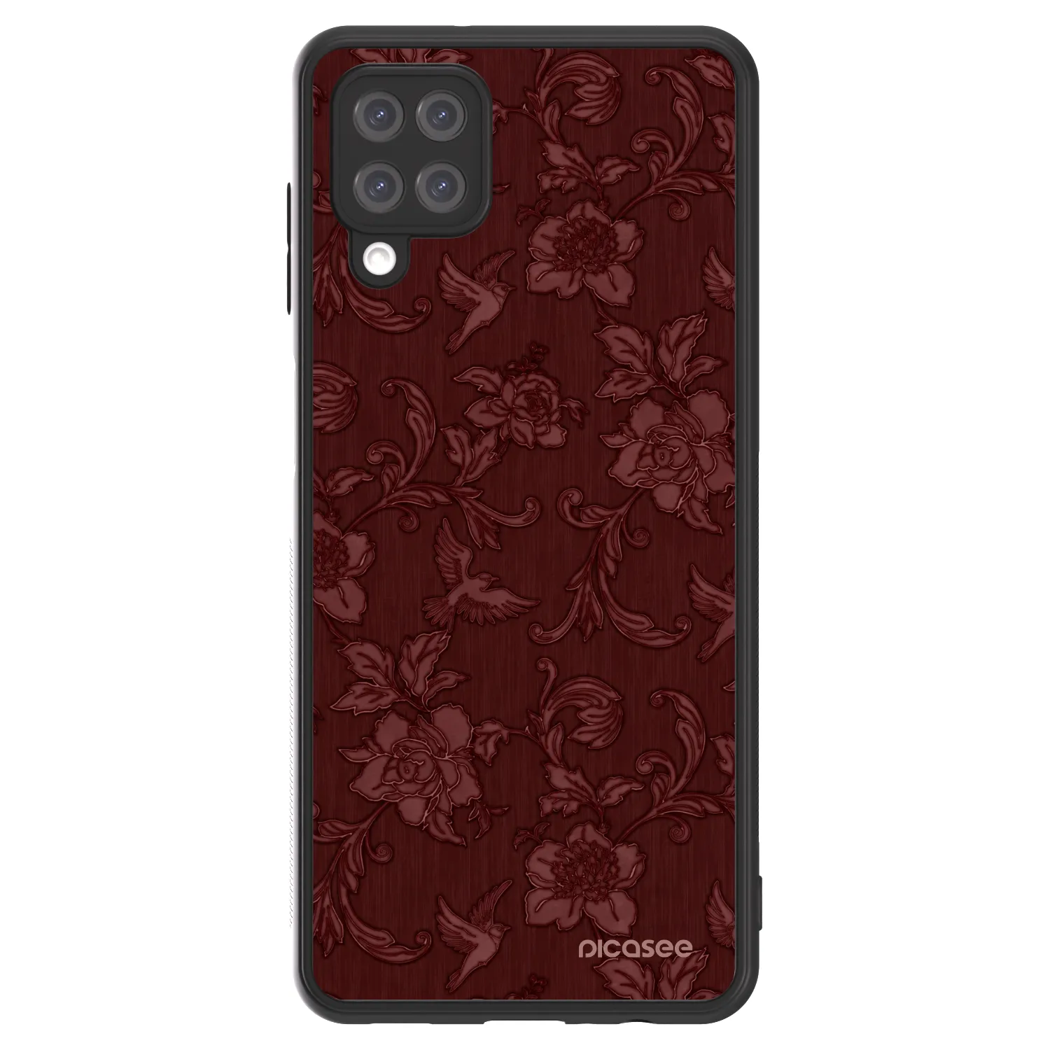 Picasee ULTIMATE CASE pro Samsung Galaxy A12 A125F - Red Elegance
