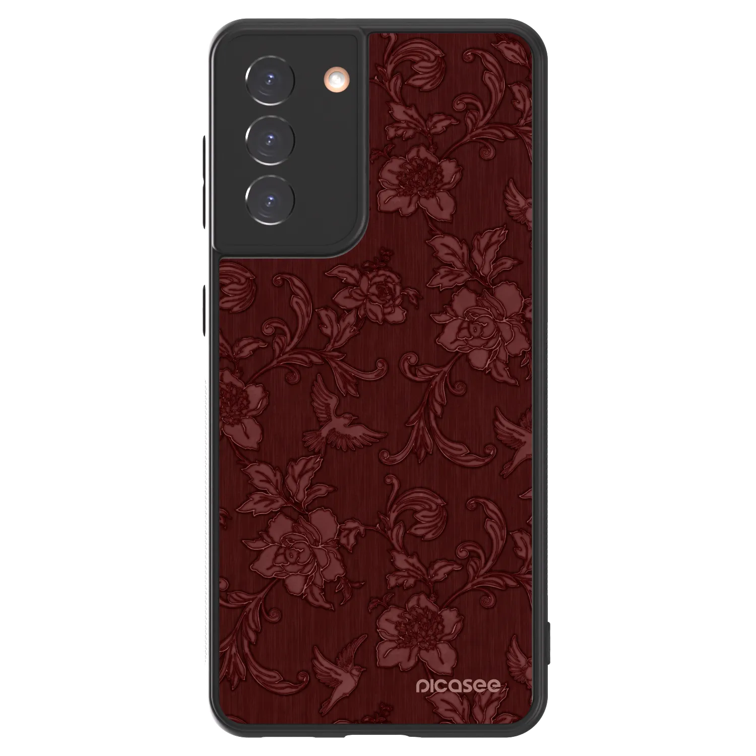 Picasee ULTIMATE CASE pro Samsung Galaxy S21 5G G991B - Red Elegance