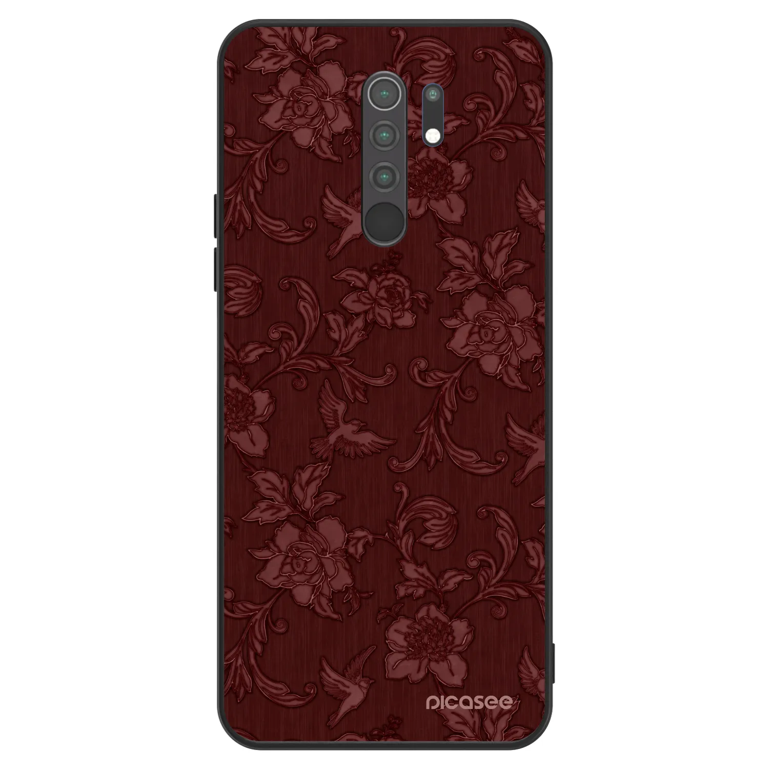 Picasee ULTIMATE CASE pro Xiaomi Redmi 9 - Red Elegance
