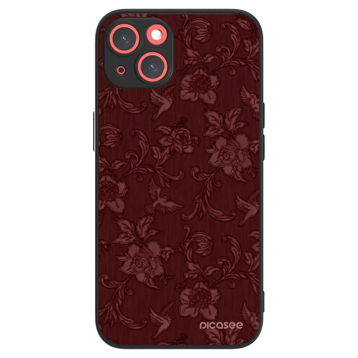 Picasee ULTIMATE CASE pro Apple iPhone 13 - Red Elegance