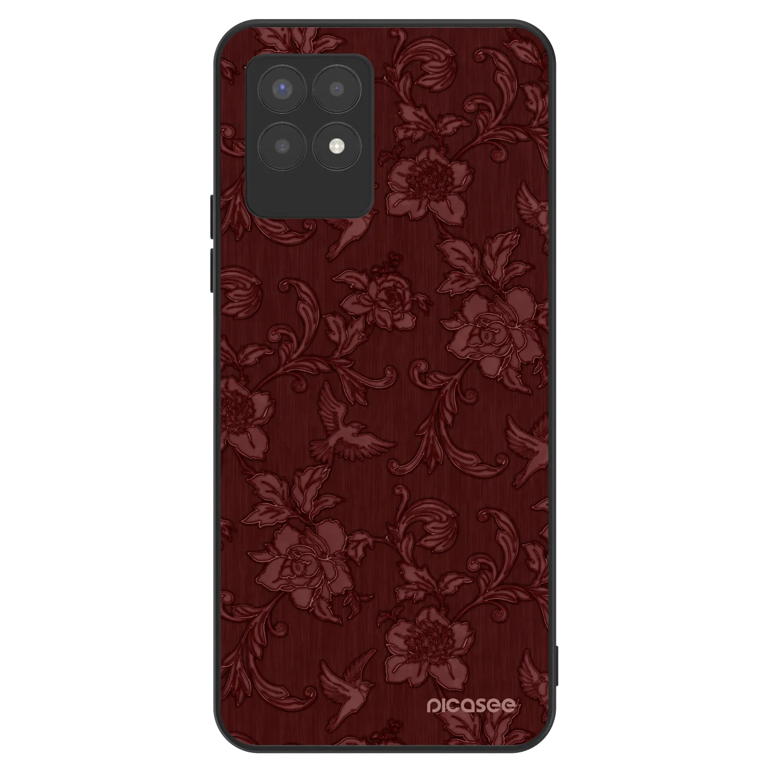 Picasee ULTIMATE CASE pro Realme 8i - Red Elegance
